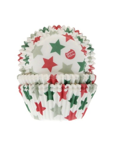 House of Marie Baking Cups Sterren -48st-