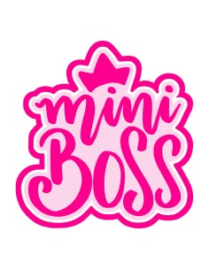 3D Uitsteker op Maat: Mini Boss met Stempel 