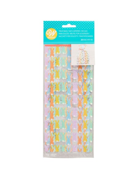 Wilton Traktatiezakjes Konijn -20st-