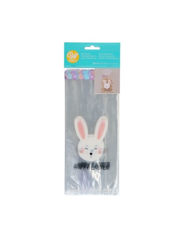 Wilton Traktatiezakjes Hoppy Easter -20st-
