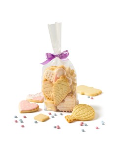 Decora Traktatiezakjes Blokbodem Transparant Large -10st- 2