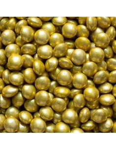 Decora Chocolade Mini Pastilles Goud -80gr- 2