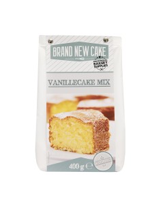 BrandNewCake Mix voor Cake Vanille Glutenvrij -400gr-