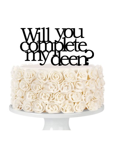 Taarttopper op Maat: Will You Complete My Deen? 1
