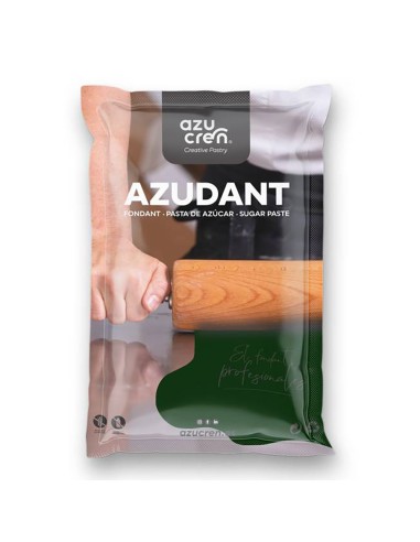 Azucren Vanille Rolfondant Kerstgroen -1kg-