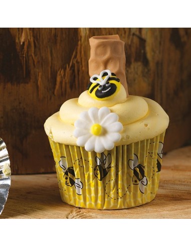 Baked with Love Baking Cups Bijenkorf -50st-