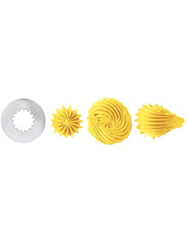 Wilton Spuitmondje 6B Open Ster Set -3st-