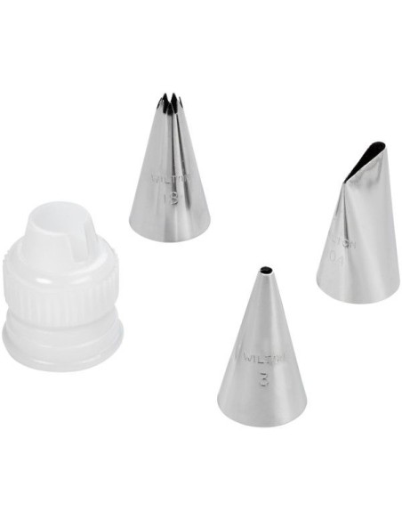 Wilton Spuitmondjes Set -4st-