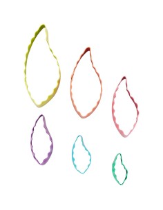 Wilton Uitsteker Set Blad Dubbelzijdig -6st- 2