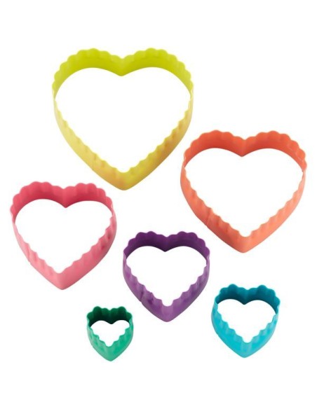 Wilton Uitsteker Set Hart Dubbelzijdig -6st-