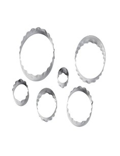 Wilton Uitsteker Set Ovaal Dubbelzijdig -6st- 2