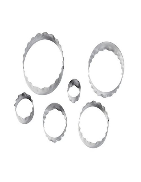 Wilton Uitsteker Set Ovaal Dubbelzijdig -6st-