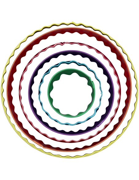 Wilton Uitsteker Set Rond Dubbelzijdig -6st-