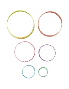 Wilton Uitsteker Set Rond Dubbelzijdig -6st- 2