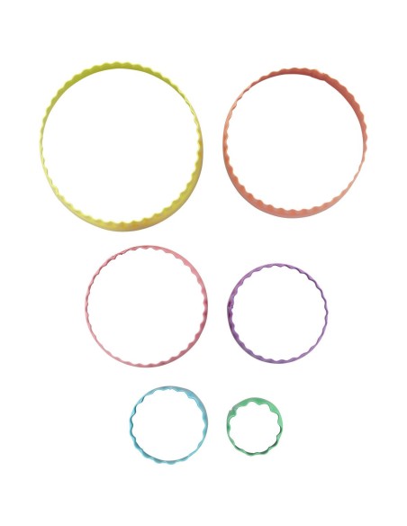 Wilton Uitsteker Set Rond Dubbelzijdig -6st-