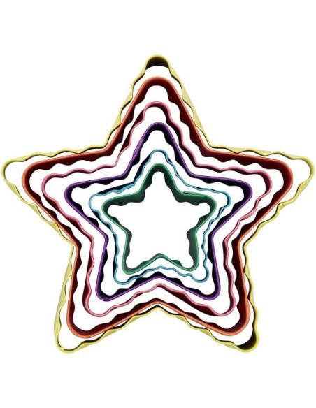 Wilton Uitsteker Set Ster Dubbelzijdig -6st-