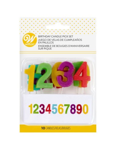 Wilton Verjaardag Kaarsen Set Cijfers