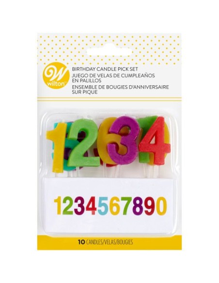 Wilton Verjaardag Kaarsen Set Cijfers