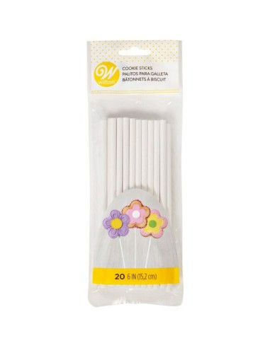 Wilton Lollystokjes Extra Sterk -15cm- 20st