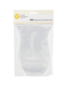 Wilton Traktatiezakjes Gevormd Transparant -100st-
