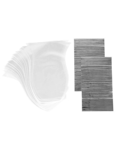 Wilton Traktatiezakjes Gevormd Transparant -100st-