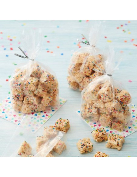 Wilton Traktatiezakjes Transparant -150st-