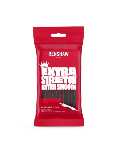 Renshaw Rolfondant Extra Zwart -250gr-