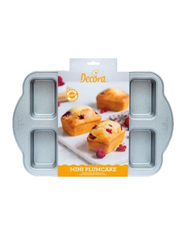 Decora Mini Bakvorm Rechthoek -8st- 