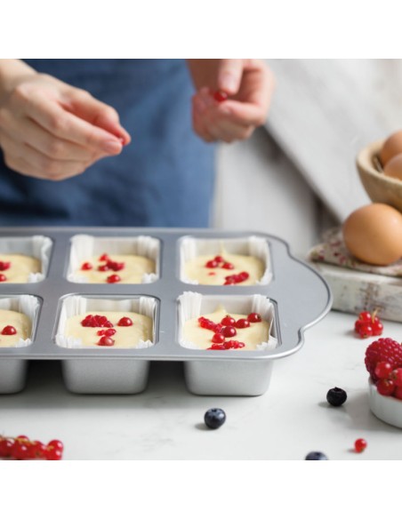 Decora Mini Bakvorm Rechthoek -8st- 