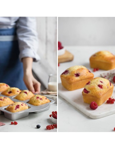 Decora Mini Bakvorm Rechthoek -8st- 