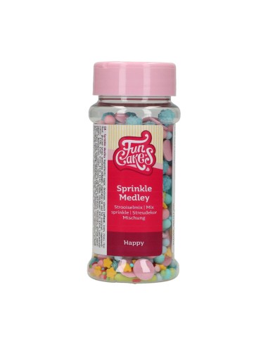 FunCakes Sprinkle Medley Happy -50gr-