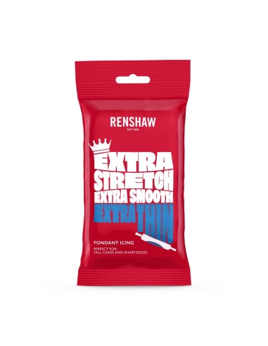 Renshaw Rolfondant Extra Blauw -250gr-