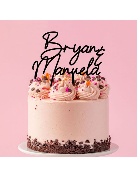 Taarttopper op Maat: Namen Friends