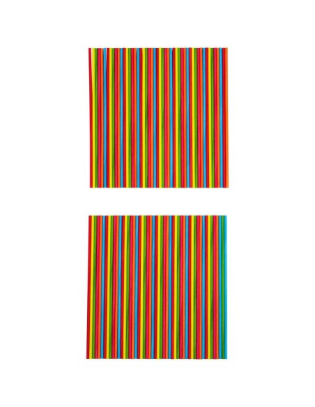 Wilton Lollystokjes Gekleurd -20cm- 100st