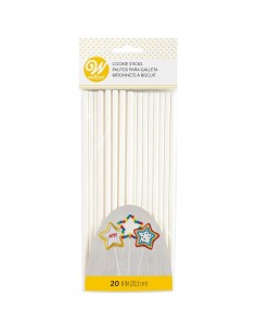 Wilton Lollystokjes Extra Sterk -20cm- 20st 