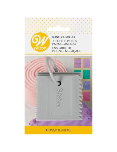 Wilton Schraper met Patroon -4st-