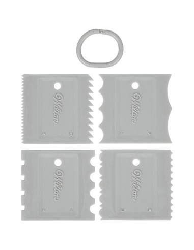 Wilton Schraper met Patroon -4st-