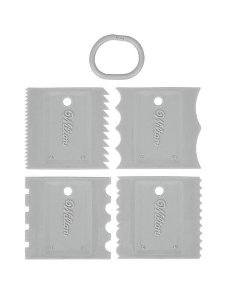 Wilton Schraper met Patroon -4st-