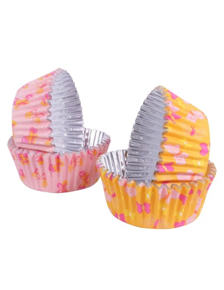 PME Folie Baking Cups Vlinders -60st- 