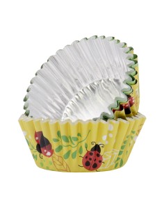 PME Folie Baking Cups Lieveheersbeestje -30st-  2