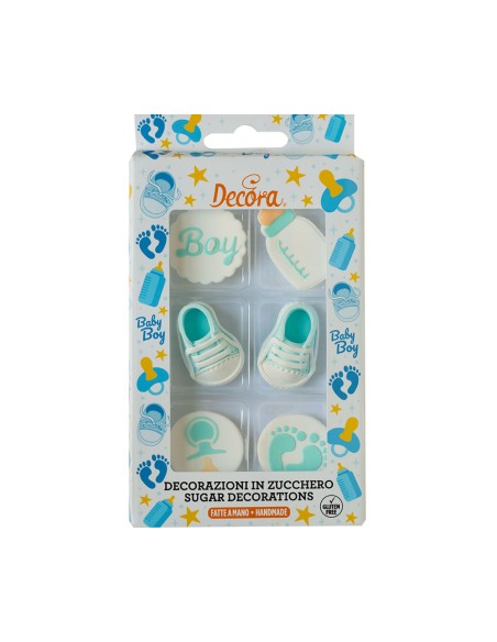 Decora Suikerdecoratie It's a Boy -6st-