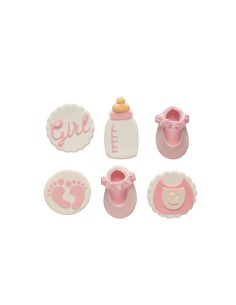 Decora Suikerdecoratie It's a Girl -6st- 2