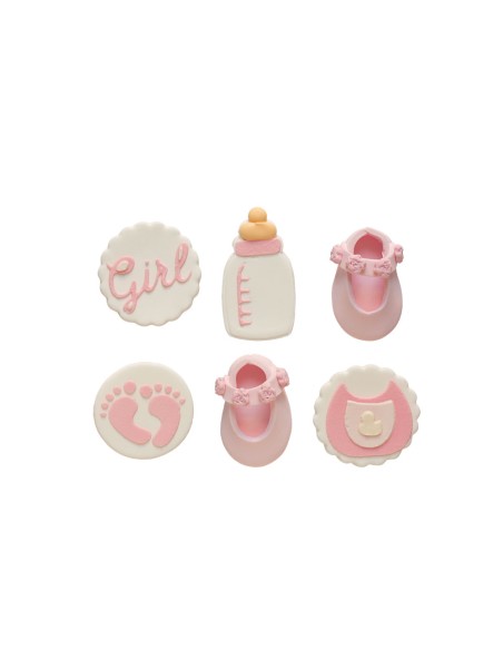 Decora Suikerdecoratie It's a Girl -6st-