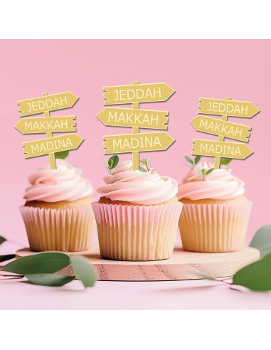 Cupcaketoppers op Maat: Wegwijzer met Gravure