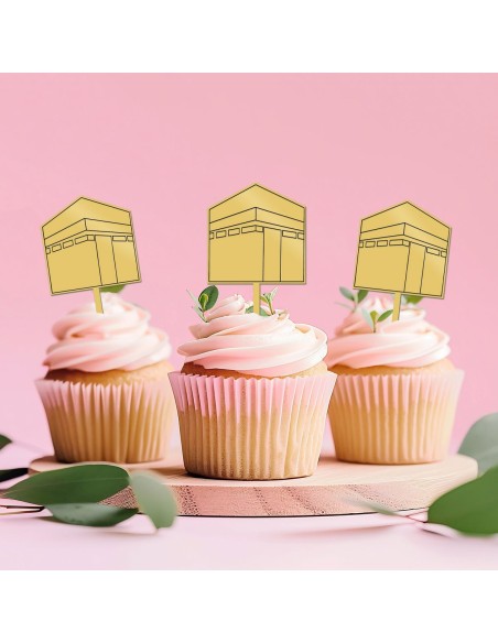 Cupcaketoppers op Maat: Kaaba met Gravure