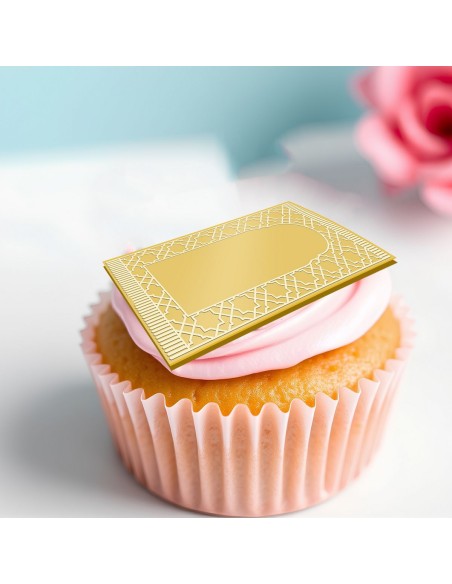 Cupcaketoppers op Maat: Gebedskleed Gravure