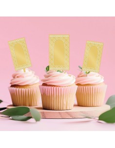 Cupcaketoppers op Maat: Gebedskleed Gravure 2