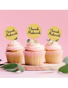 Cupcaketoppers op Maat: Umrah Mubarak Rond 2