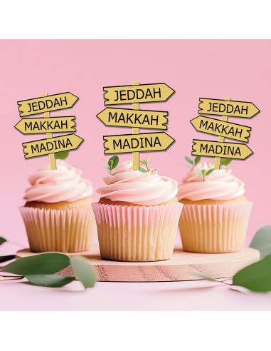 Cupcaketoppers op Maat: Wegwijzer met Gravure