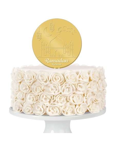 Taarttopper op Maat: Ramadan Kareem met Gravure